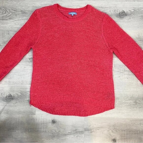 Penmans Long Sleeve Waffle Knit Sweater Pink Size L - Picture 14 of 15